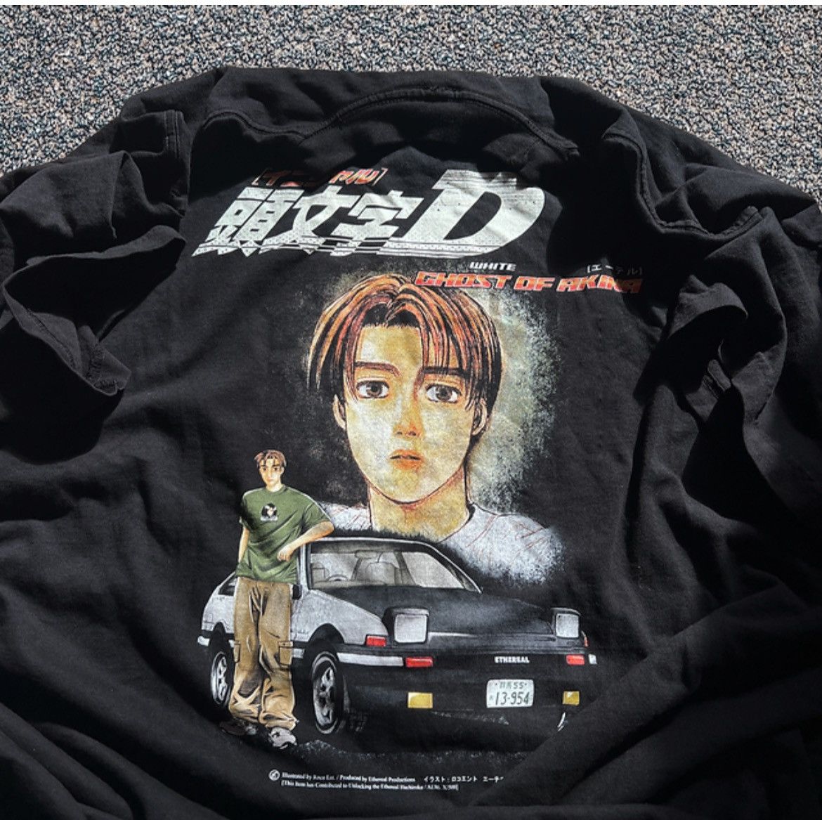 Vintage Initial d Ethereal Studios Ghost of Akina Tee size L Size US L / EU 52-54 / 3 - 2 Thumbnail
