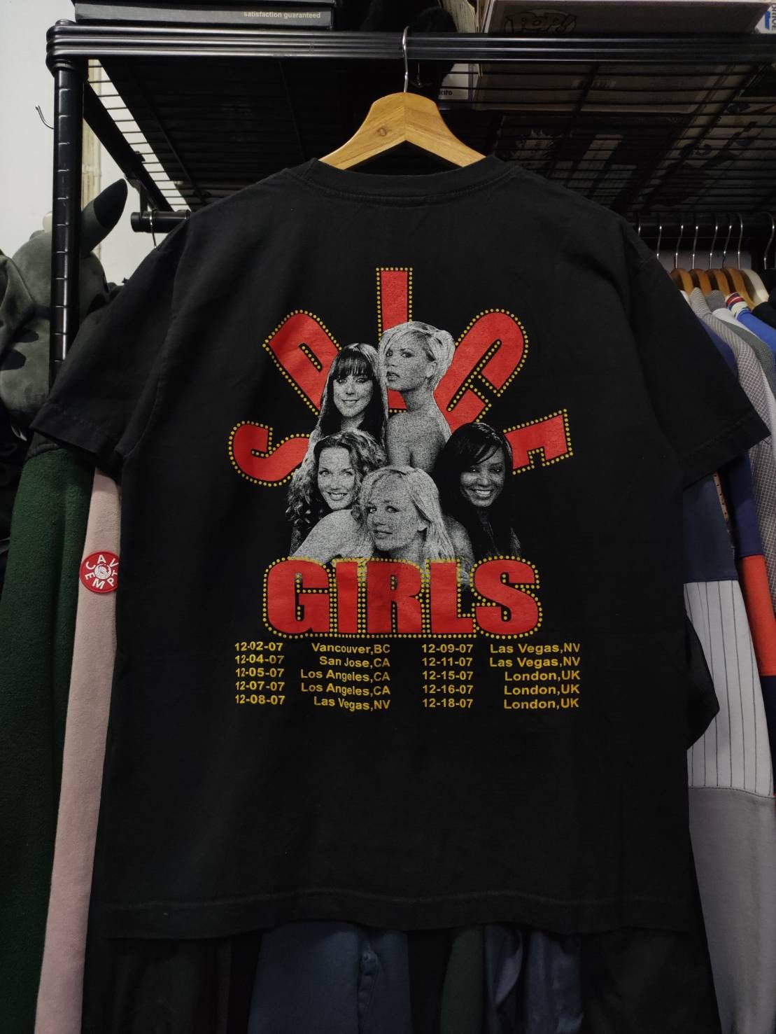 Band Tees Vtg 00's Spice Girls Tour Promo Made in USA T-Shirt Size US M / EU 48-50 / 2 - 2 Thumbnail