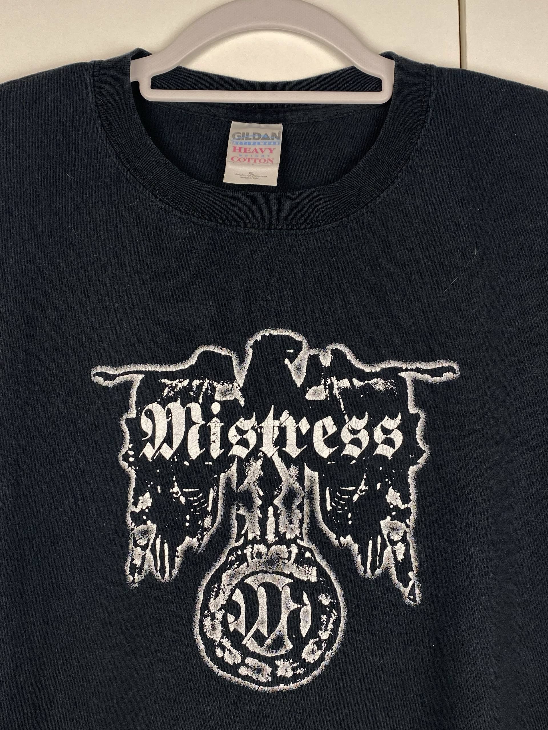 Vintage Vintage Mistress 00s No Future No Regrets Graphic Gothic Tee Size US XL / EU 56 / 4 - 5 Thumbnail