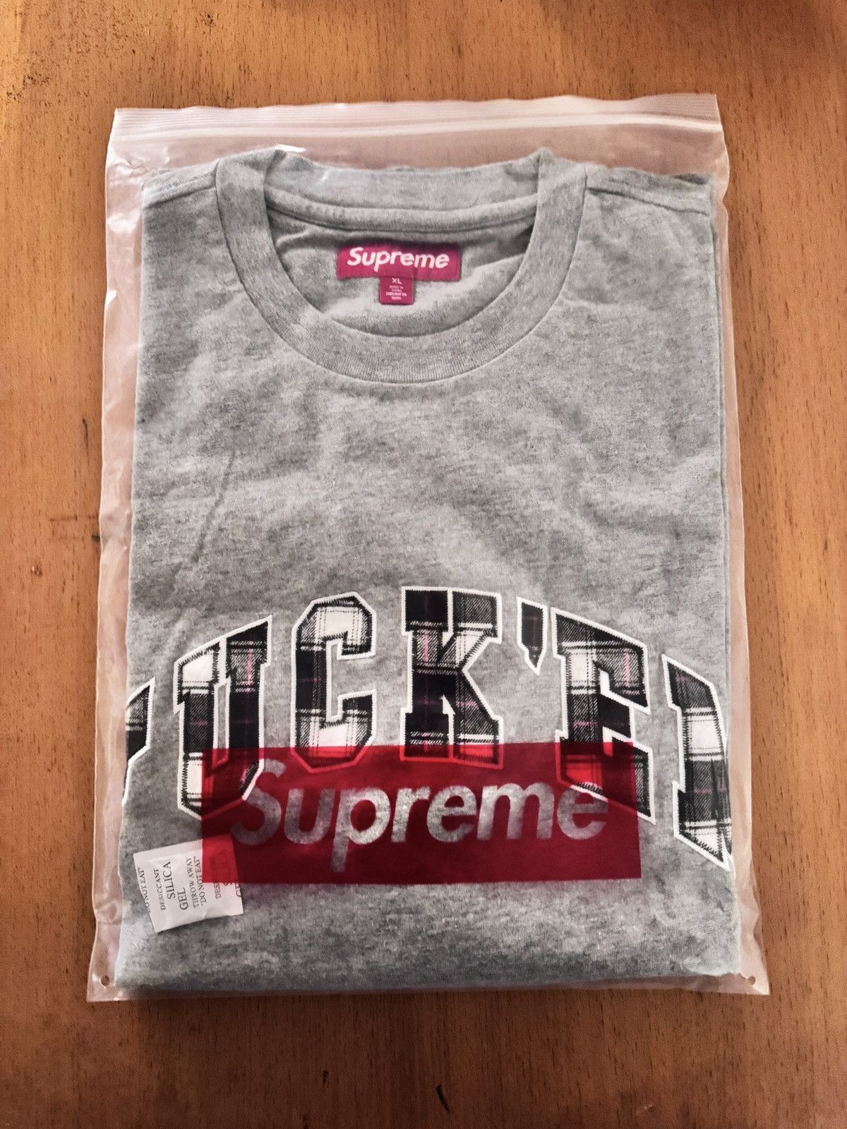 Supreme Supreme Fuck Em Plaid S/S Top Size US XL / EU 56 / 4 - 2 Thumbnail