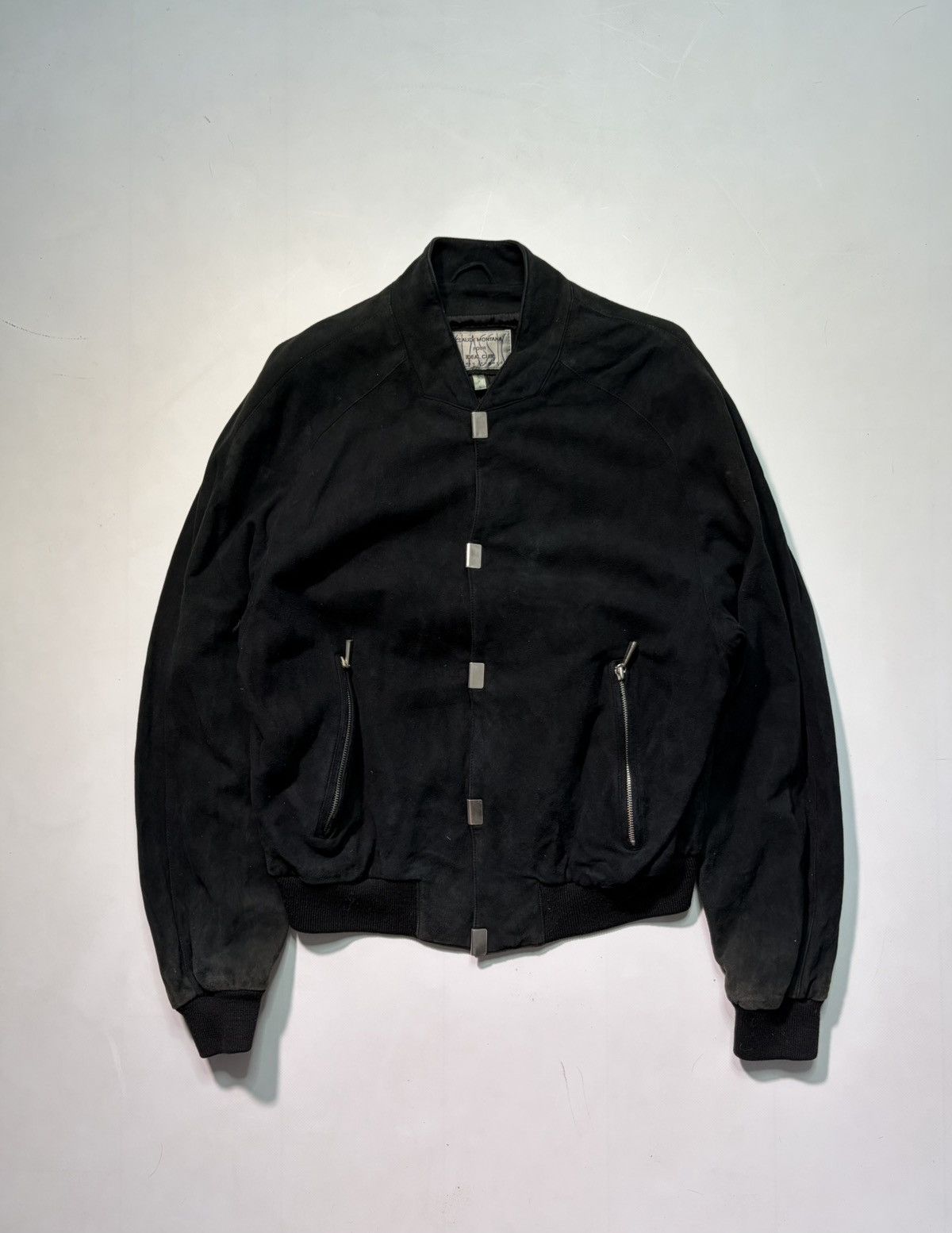 Claude Montana Vintage Claude Montana Classic pour ideal cuir suede jacket Size US M / EU 48-50 / 2 - 1 Thumbnail