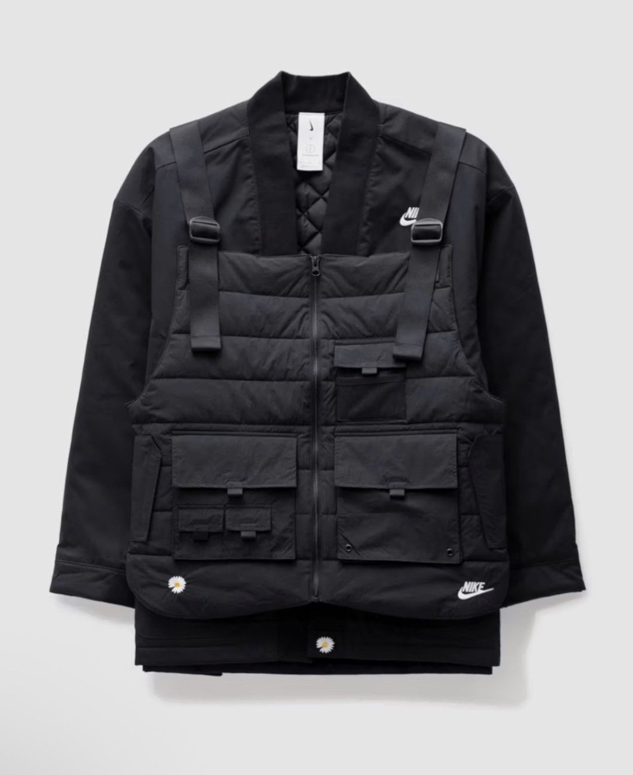 Nike × peaceminusone Nike x Peaceminusone 2-in-1 Kimono Jacket & Vest L NWT Size US L / EU 52-54 / 3 - 1 Thumbnail