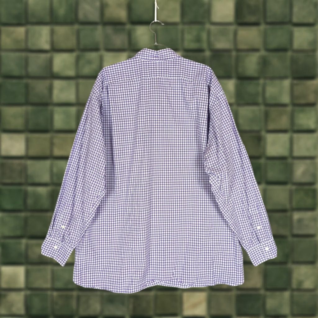Polo Ralph Lauren Polo Ralph Lauren Purple Check Shirt mens 3XB Long Sleeve Button-Up Collared Lightweight Cotton Woven Big & Tall casual travel Size US XXL / EU 58 / 5 - 1 Thumbnail