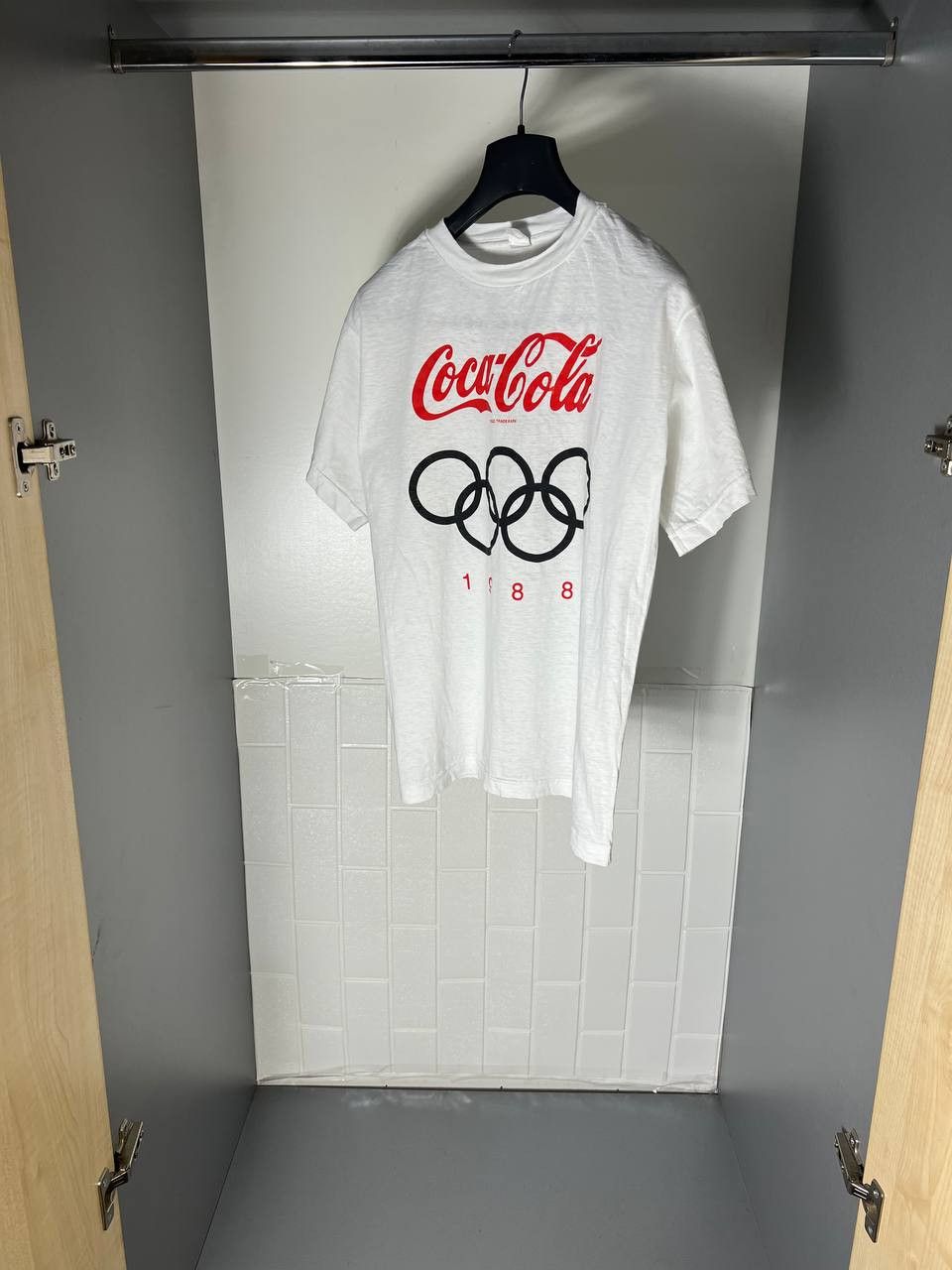 Cartoon Network VINTAGE COCA COLA OLYMPIC GAME 1988 RETRO T-SHIRT Y2K Size US L / EU 52-54 / 3 - 2 Thumbnail