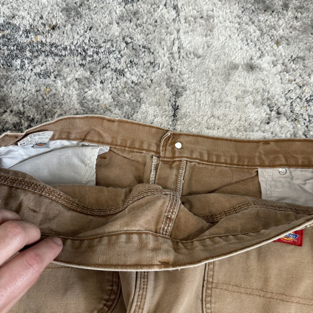 Dickies × Vintage Essential Vintage y2k Dickies faded wide leg carpenter pants Size US 36 / EU 52 - 4 Thumbnail