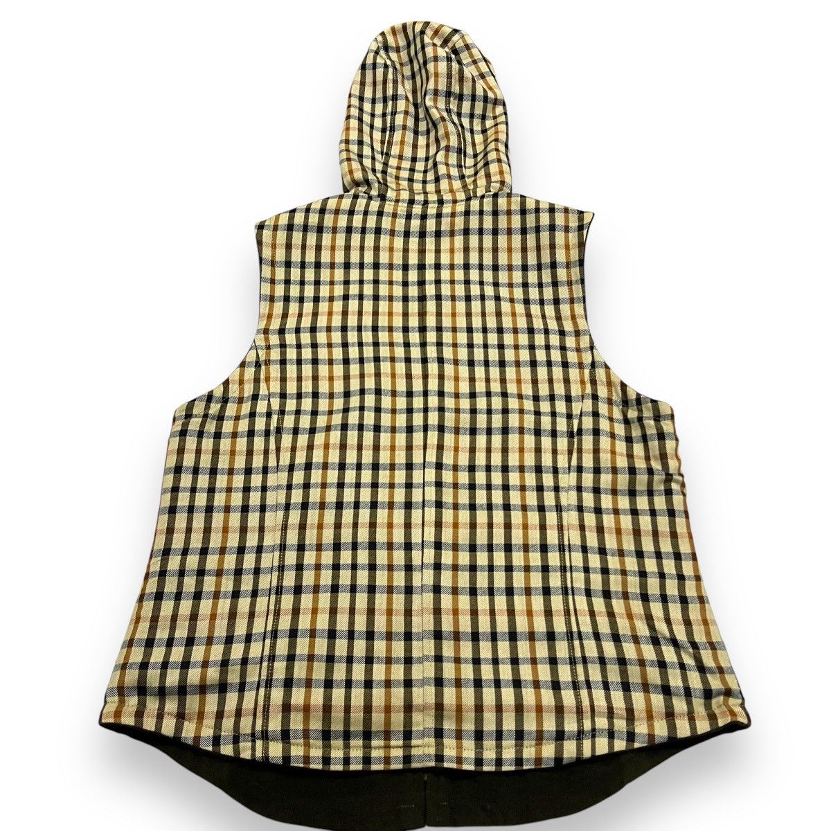 DAKS DAKS LONDON NOVACHECK REVERSIBLE VEST HOODIE Size US M / EU 48-50 / 2 - 13 Thumbnail
