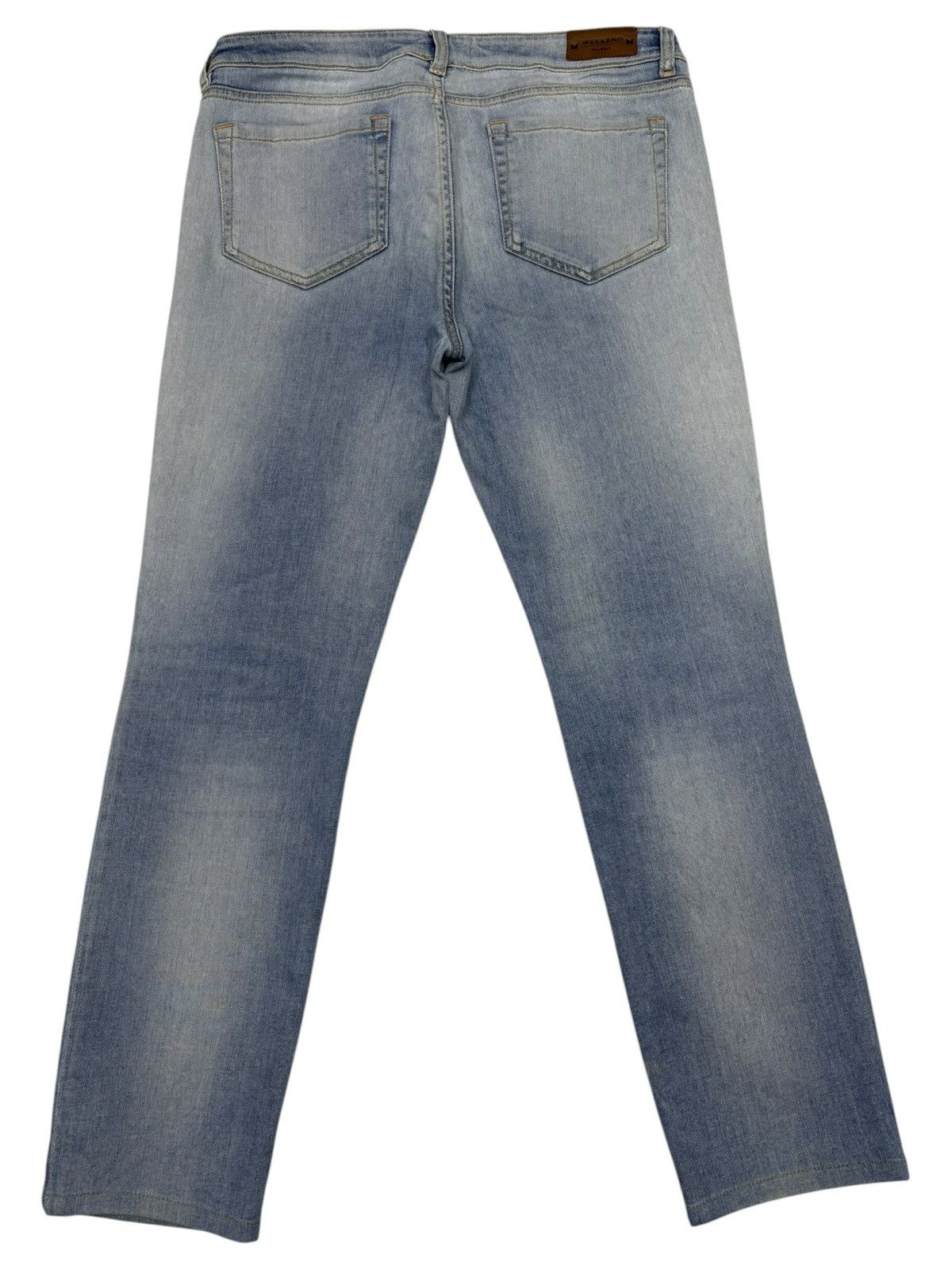 Max Mara MAX MARA WEEKEND DISTRESSED DENIM JEANS Size 30" / US 8 / IT 44 - 8 Thumbnail