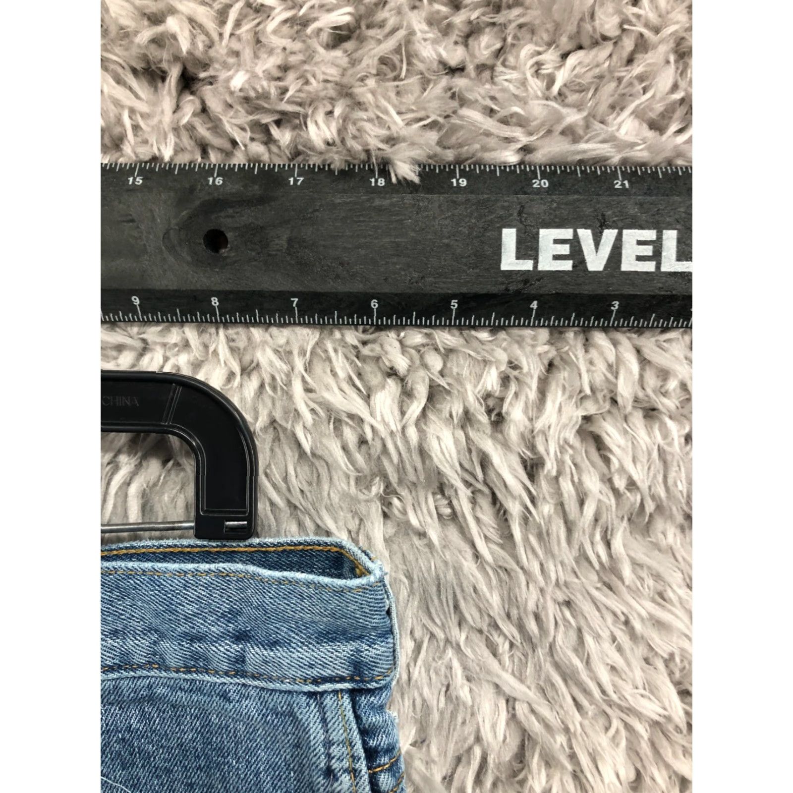 Denime RedHead Jeans Size 36x32 Mens Straight Mid Rise Blue Denim 5-Pocket Regular Waist 36 Inseam 32 Size US 36 / EU 52 - 2 Thumbnail