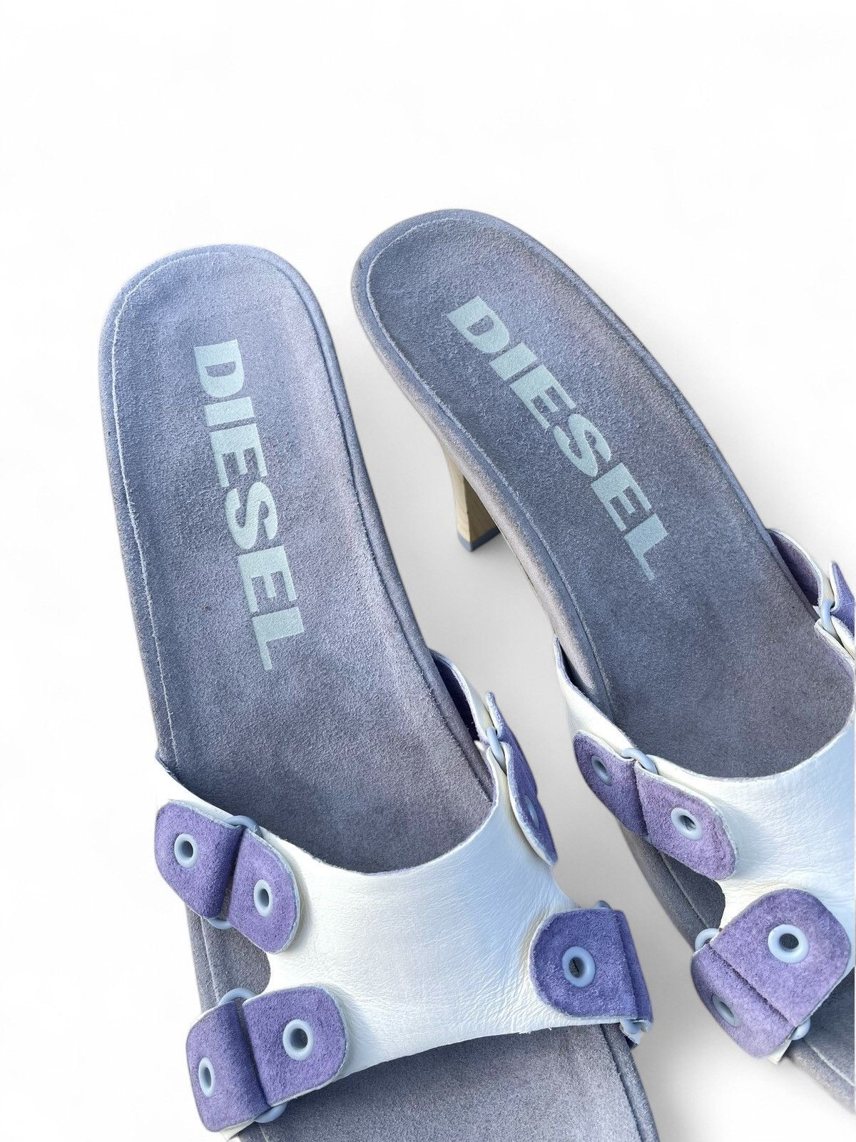 Diesel Diesel “Luna” Leather Mule Sandals – EUR 41 / US 10 – New Size US 10 / IT 40 - 7 Thumbnail