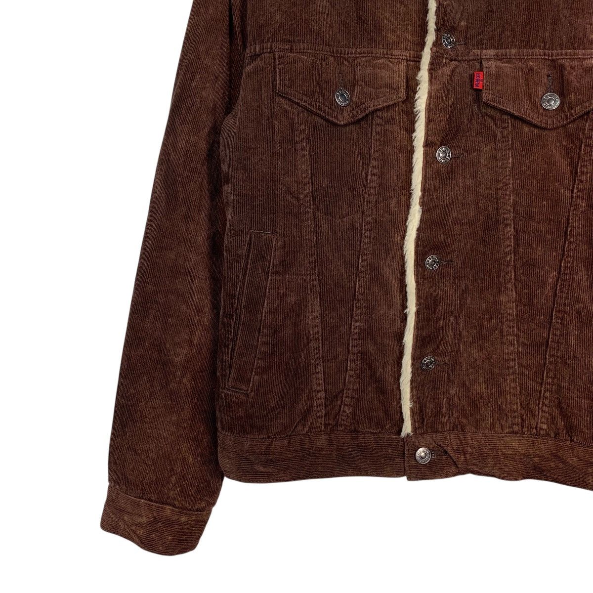 Edwin Edwin 503 Corduroy Sherpa Trucker Jacket Size US S / EU 44-46 / 1 - 3 Thumbnail