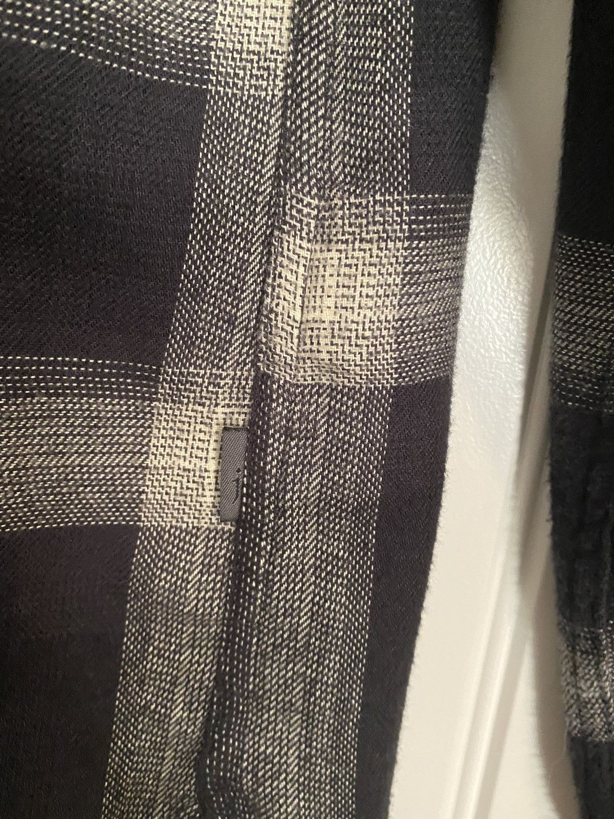 John Varvatos John Varvatos Black White Runway Flannel Size US S / EU 44-46 / 1 - 7 Thumbnail
