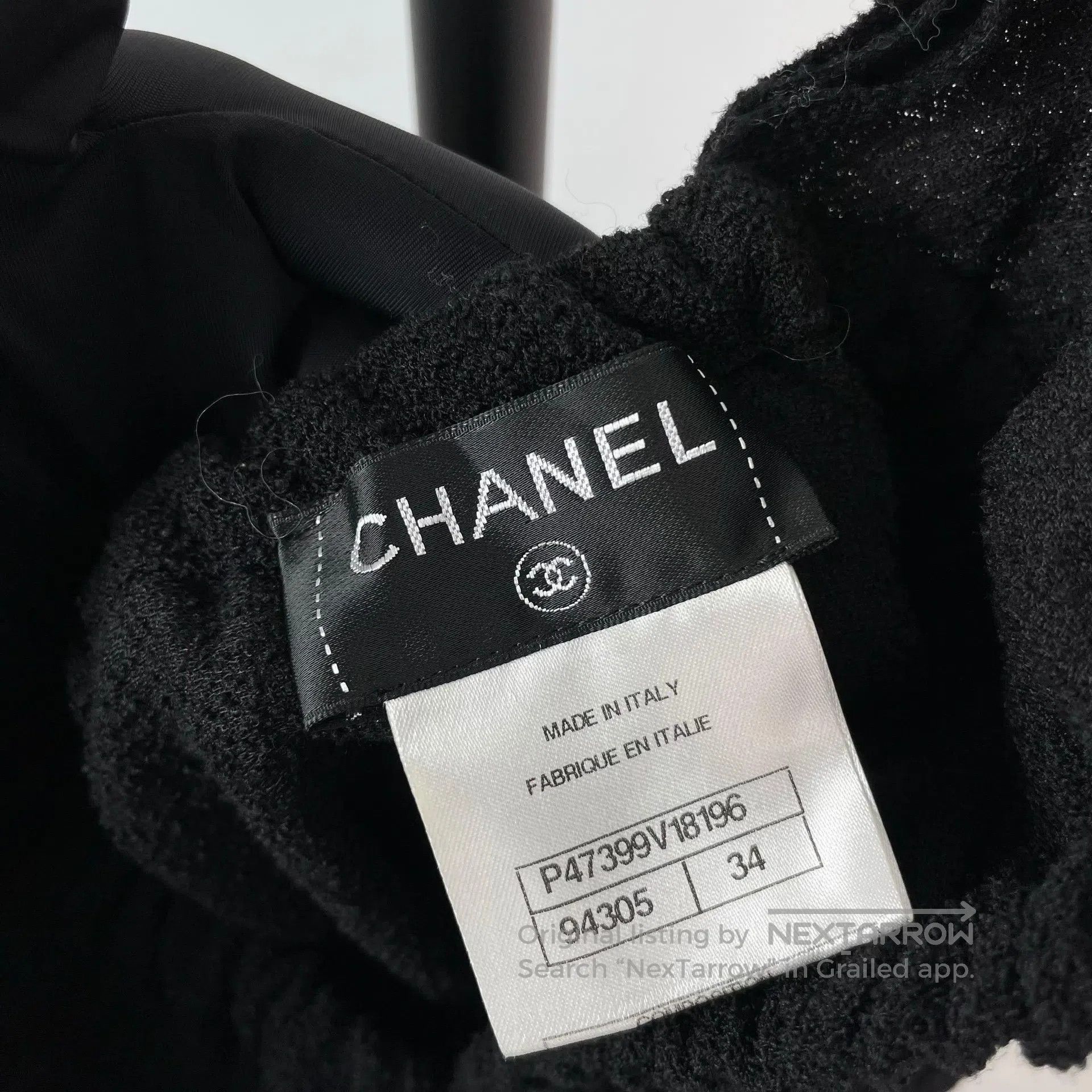 Chanel Chanel Vacation Series Black Wool Tweed Vest Dress Size 34 Size XXS / US 00 / IT 34 - 5 Thumbnail