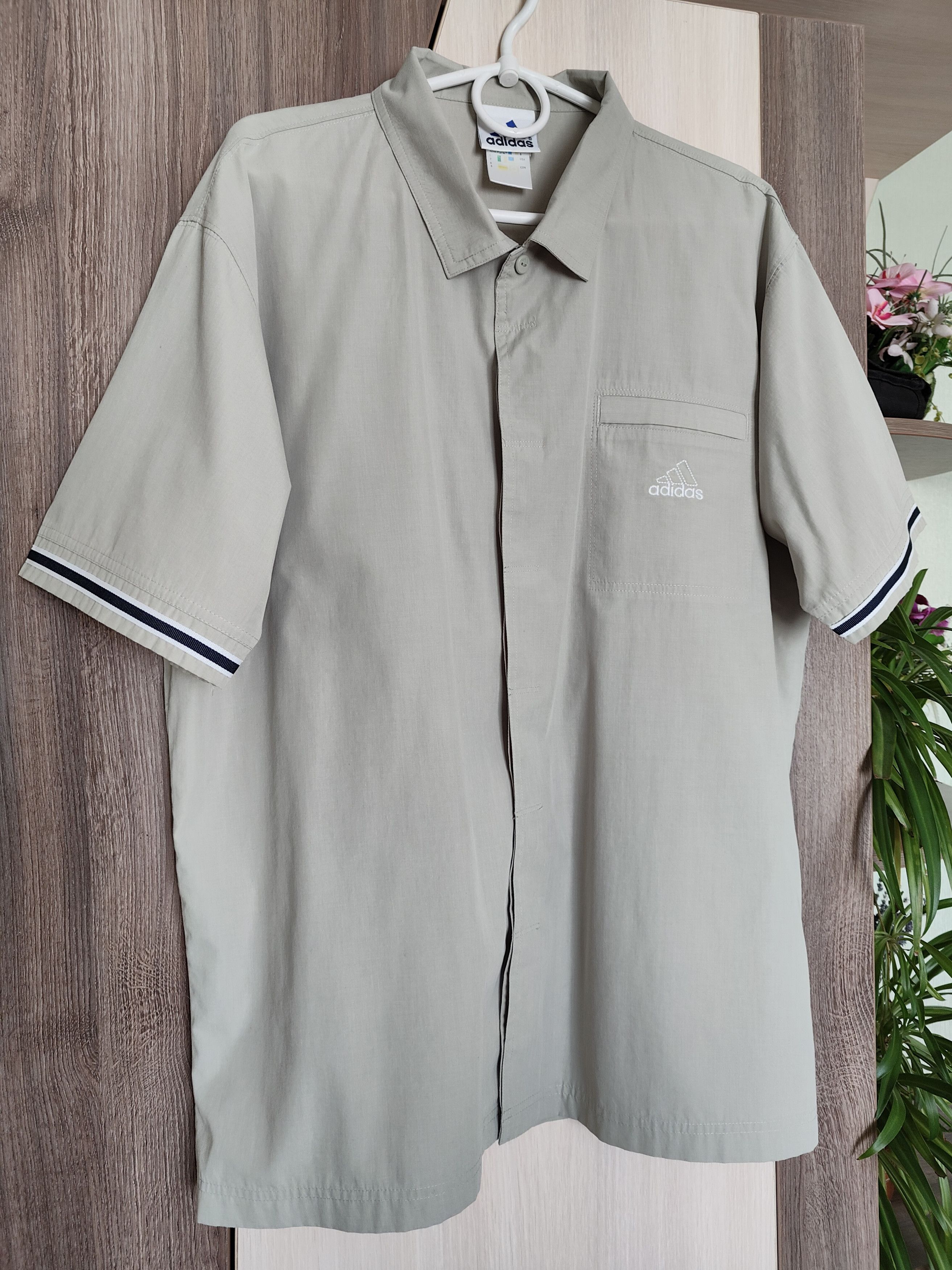 Adidas Vintage 90s Adidas Shirt Y2K Adidas Rare Shirt XL Size US XL / EU 56 / 4 - 4 Thumbnail
