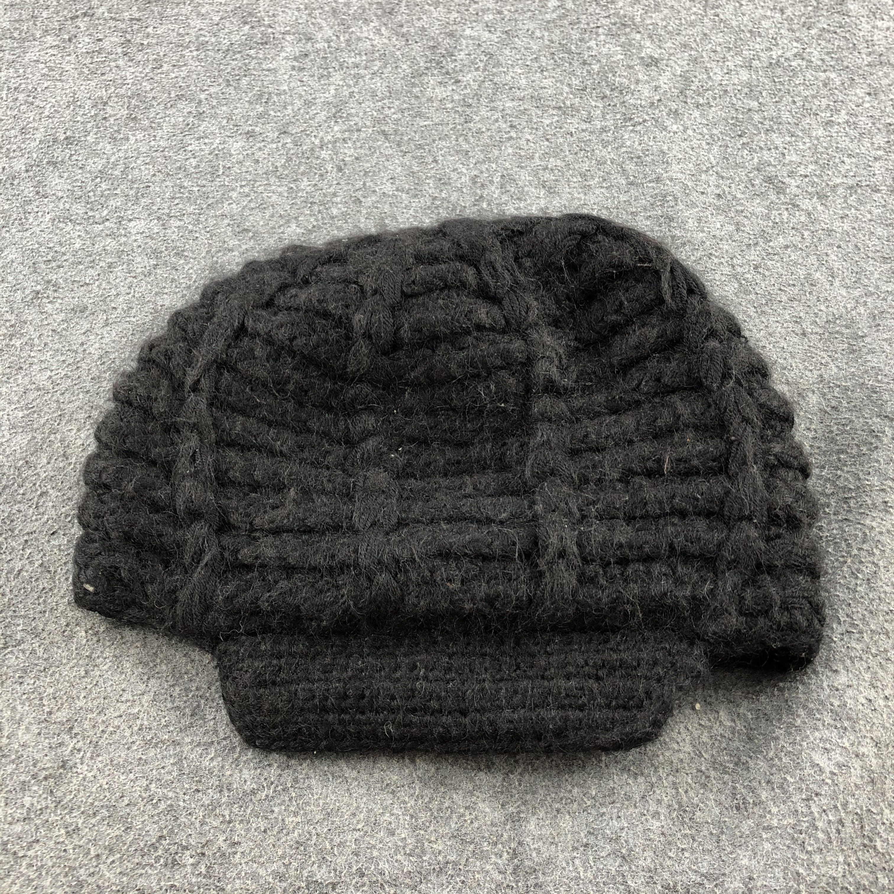 Japanese Brand Unsqueaky Wool Mohair Beanie Snowcap Snow Hat B472 Size ONE SIZE - 3 Thumbnail
