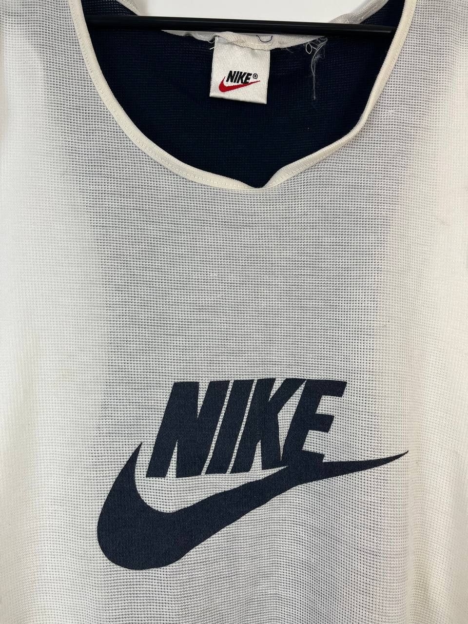 Nike VINTAGE NIKE BIG SWOOSH MESH TRAINING VEST JERSEY SIZE M Size US M / EU 48-50 / 2 - 2 Thumbnail