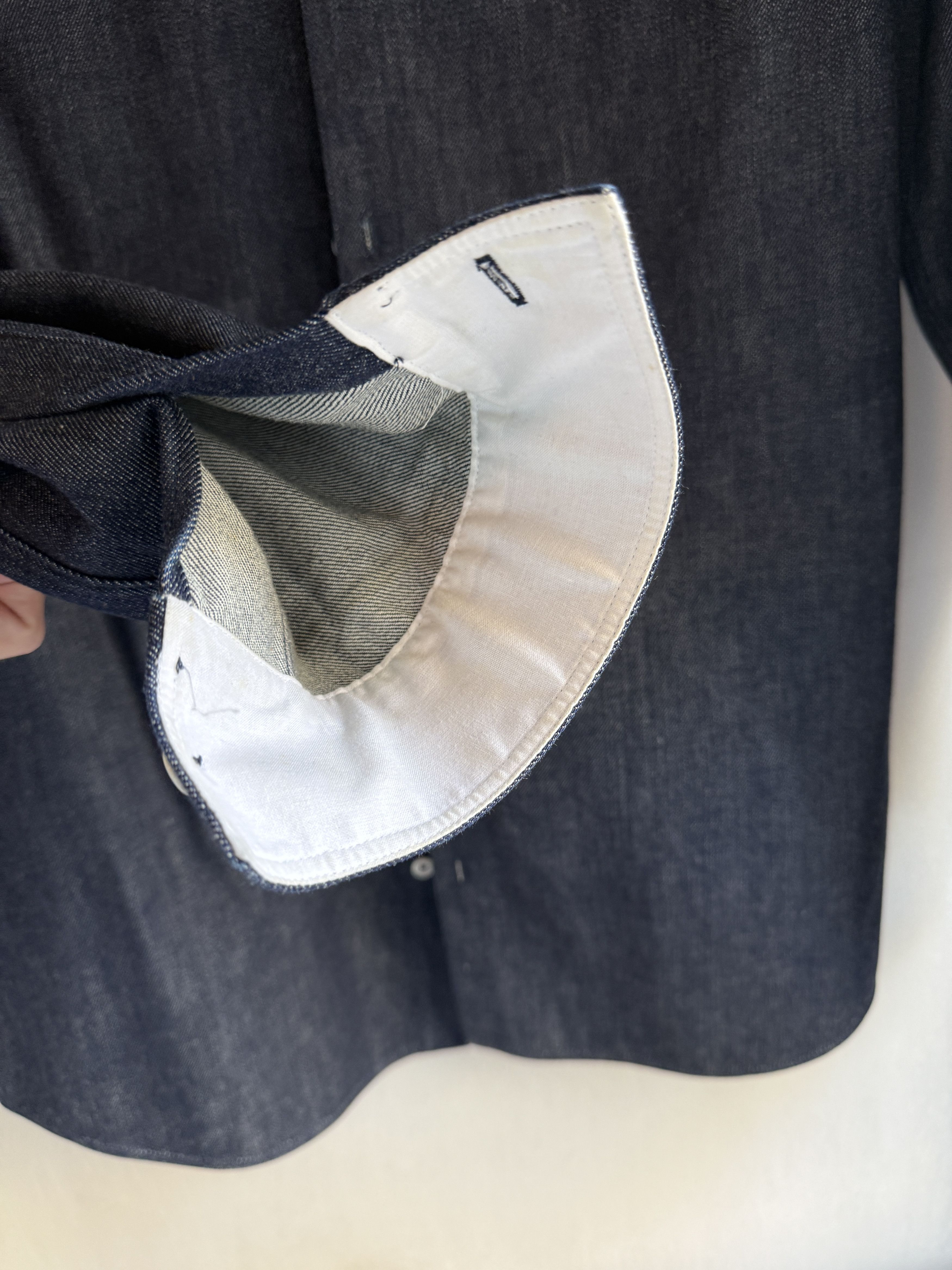 Calvin Klein 205W39NYC Calvin Klein 205W39NYC Raf Simons Denim Shirt, 38 Size US M / EU 48-50 / 2 - 4 Thumbnail
