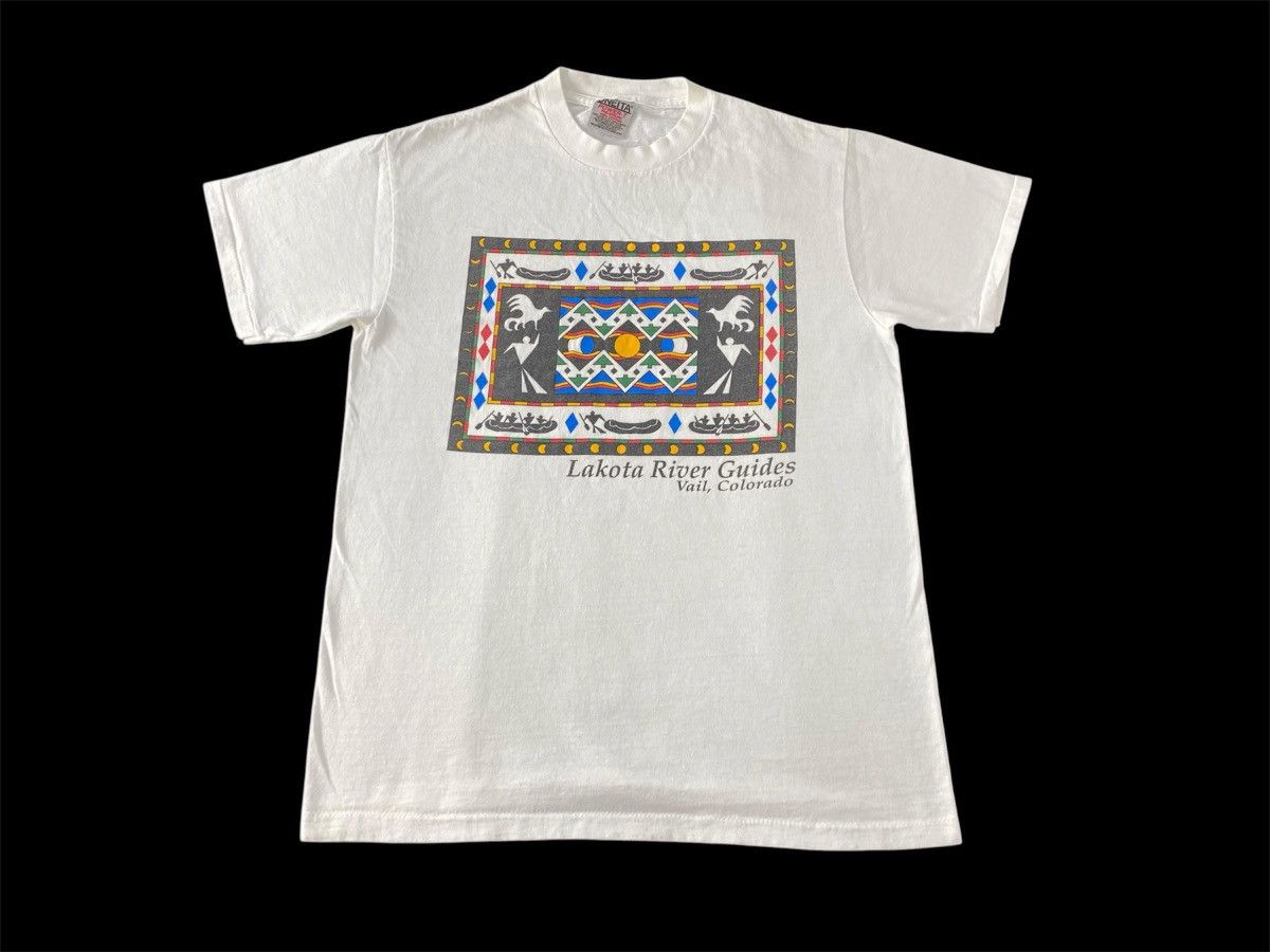 Other Oneita Lakota River Guide Colorado Souvenir Printed Tee Size US M / EU 48-50 / 2 - 1 Thumbnail