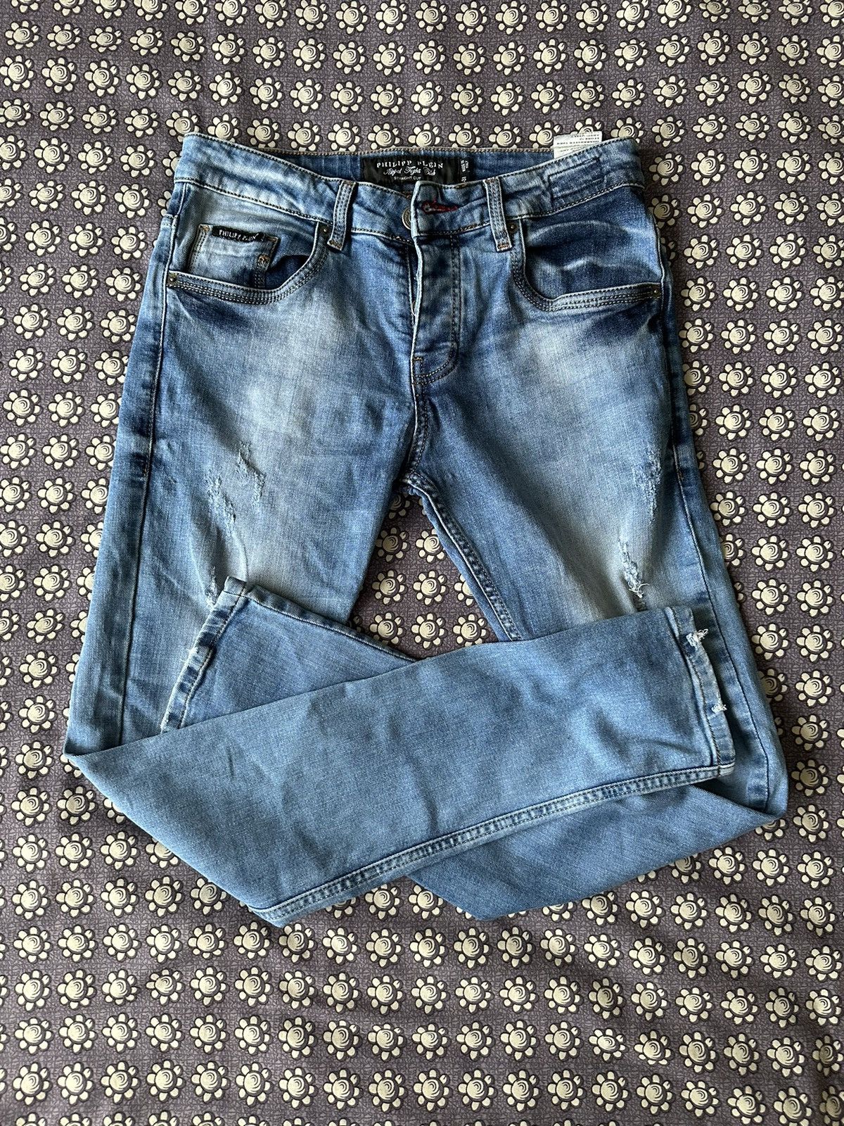 Philipp Plein × Vintage Philipp Plein Jeans Vintage Size US 31 - 11 Thumbnail