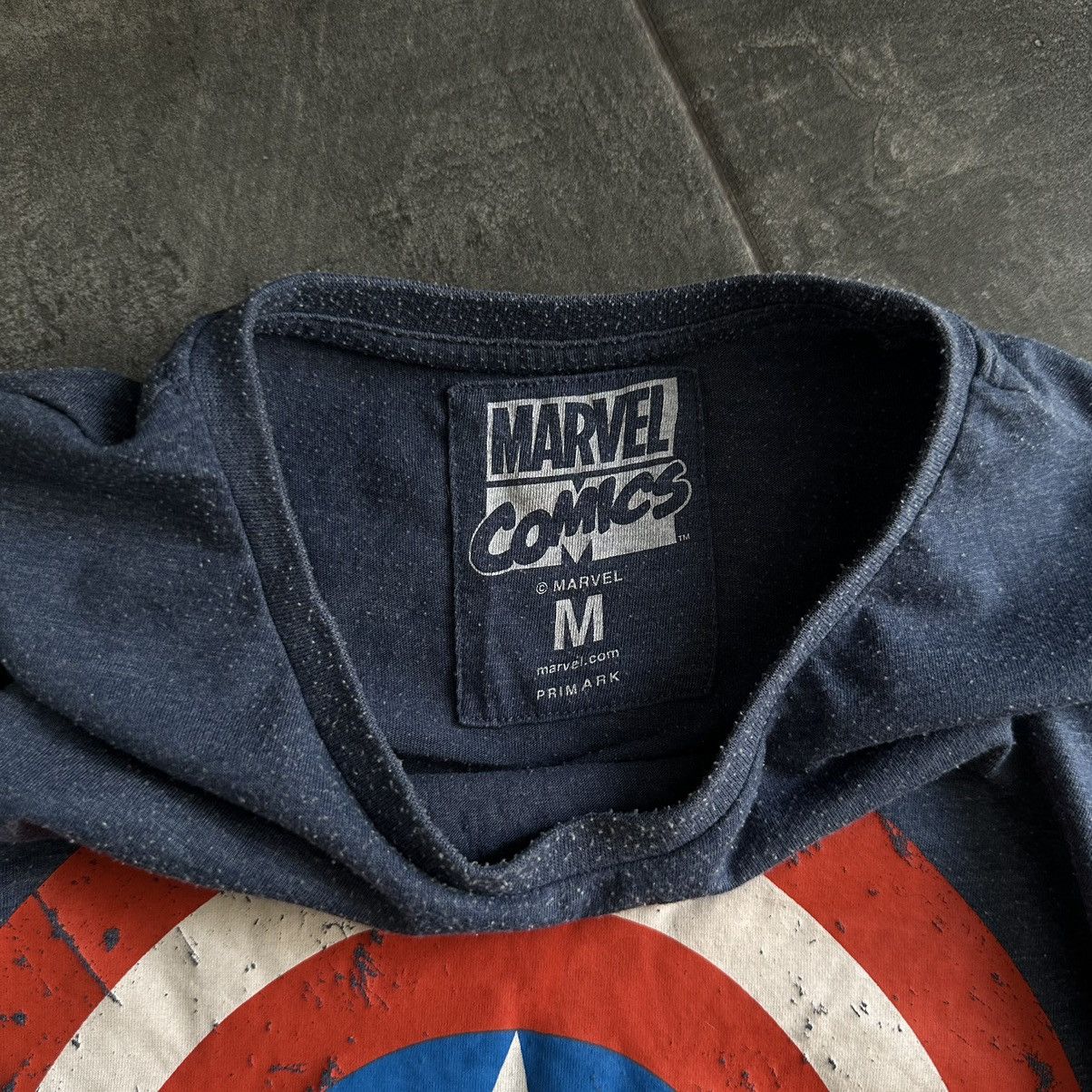 Marvel Comics × Vintage Vintage Marvel T-shirts Capitan America Big Logo Y2K 00s USA Size US M / EU 48-50 / 2 - 8 Thumbnail