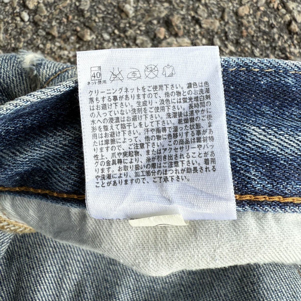 Japanese Brand VINTAGE JAPANESE STRAIGHT FADED JEAN DENIM PANTS Size US 35 - 13 Thumbnail