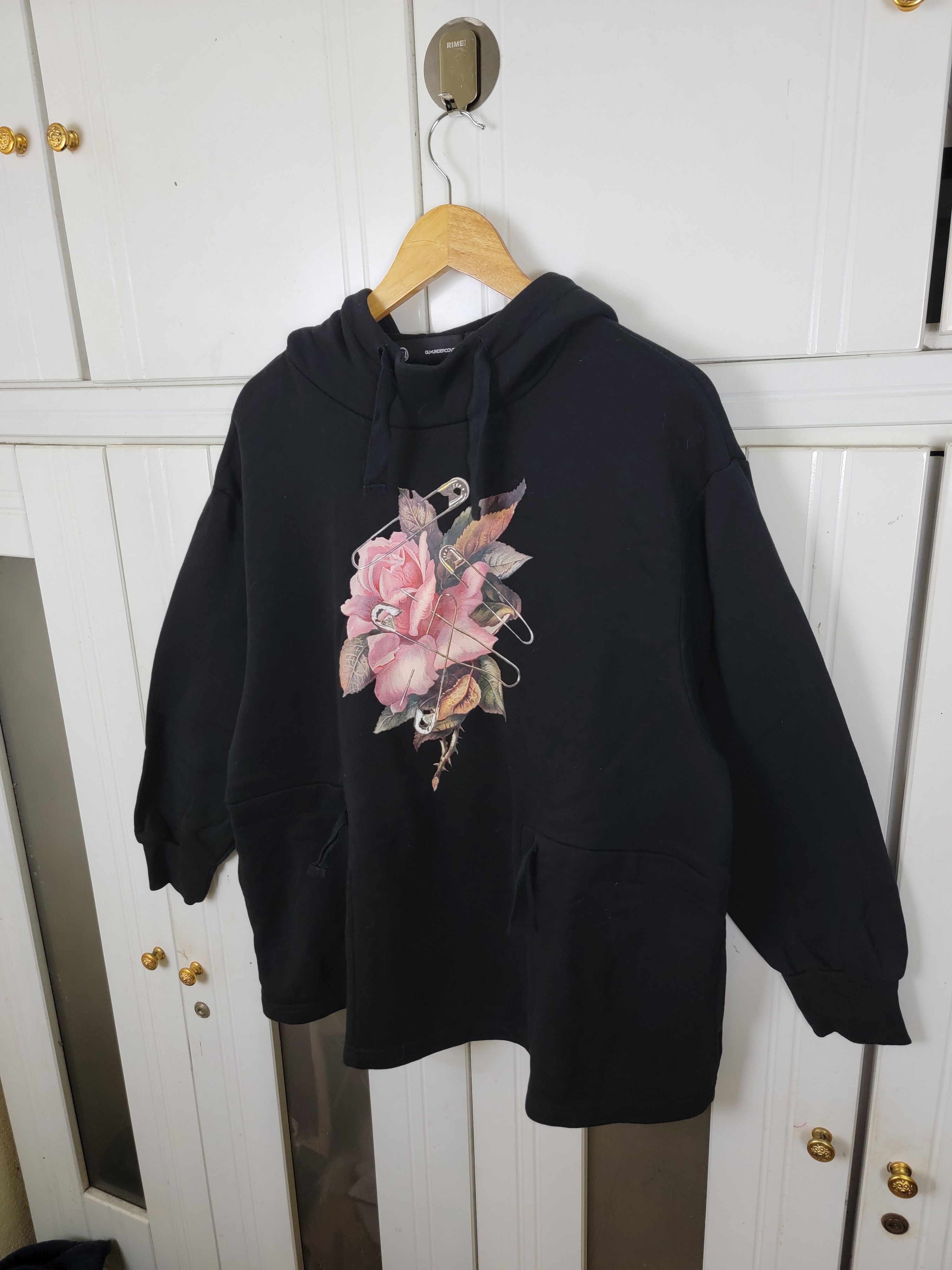 Undercover × Vintage Vintage Undercover Flower Pin Hoodies Size M / US 6-8 / IT 42-44 - 2 Thumbnail