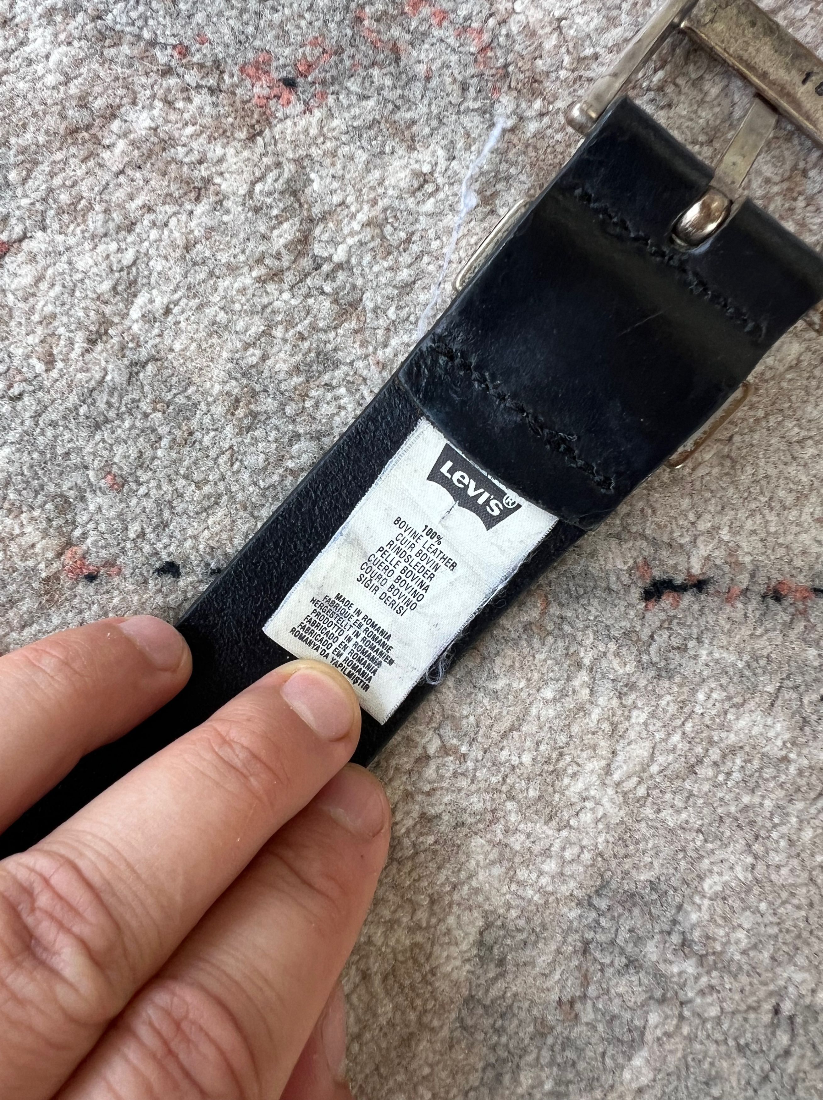 Leather × Levi's Levi's Leather Belt Size ONE SIZE - 7 Thumbnail