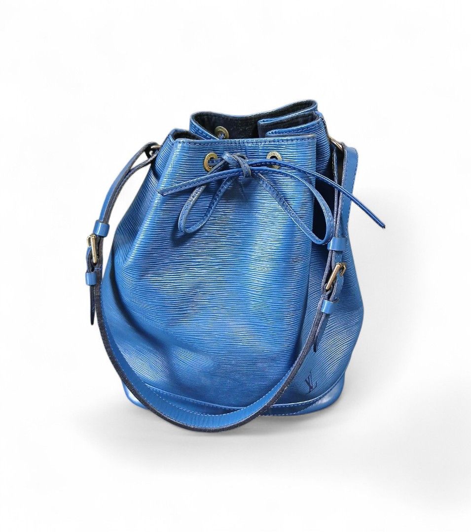 Louis Vuitton Louis Vuitton - Epi Noe Shoulder Bag Bucket Blue Leather Size ONE SIZE - 1 Thumbnail