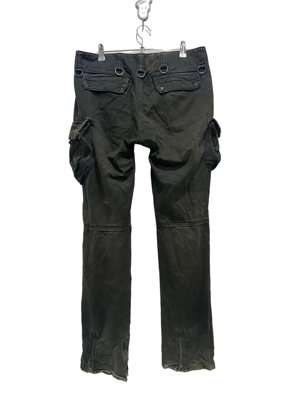 BUFFALO BOBS × Junya Watanabe JAPAN BRAND BUFFALO BOBS DISTRESS PANTS TACTICAL CARGO PANTS Size US 34 / EU 50 - 2 Thumbnail