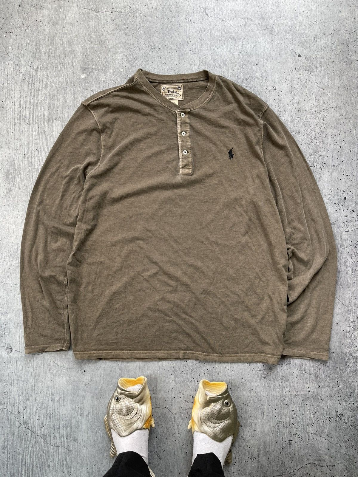 Polo Ralph Lauren Polo Ralph Lauren Long Sleeve T-shirt Size US XL / EU 56 / 4 - 1 Thumbnail