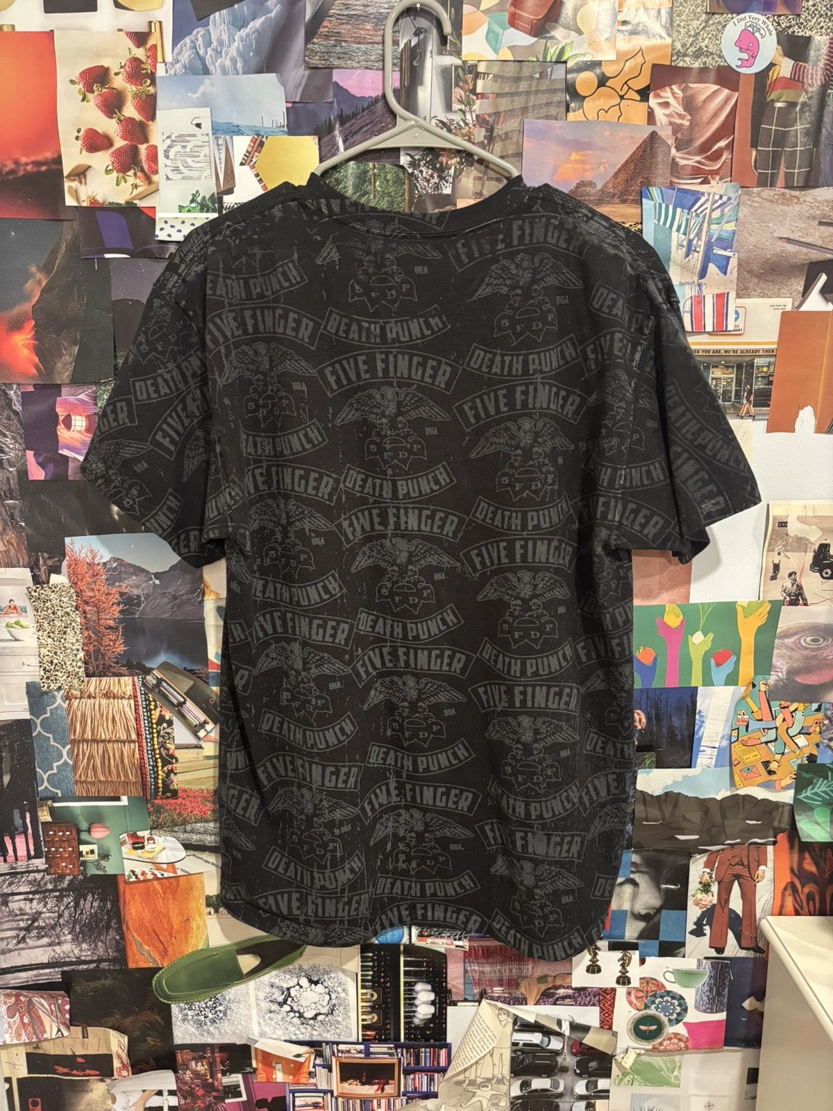 Other Five Finger Death Punch All Over Print Shirt Size Large Size US L / EU 52-54 / 3 - 2 Thumbnail