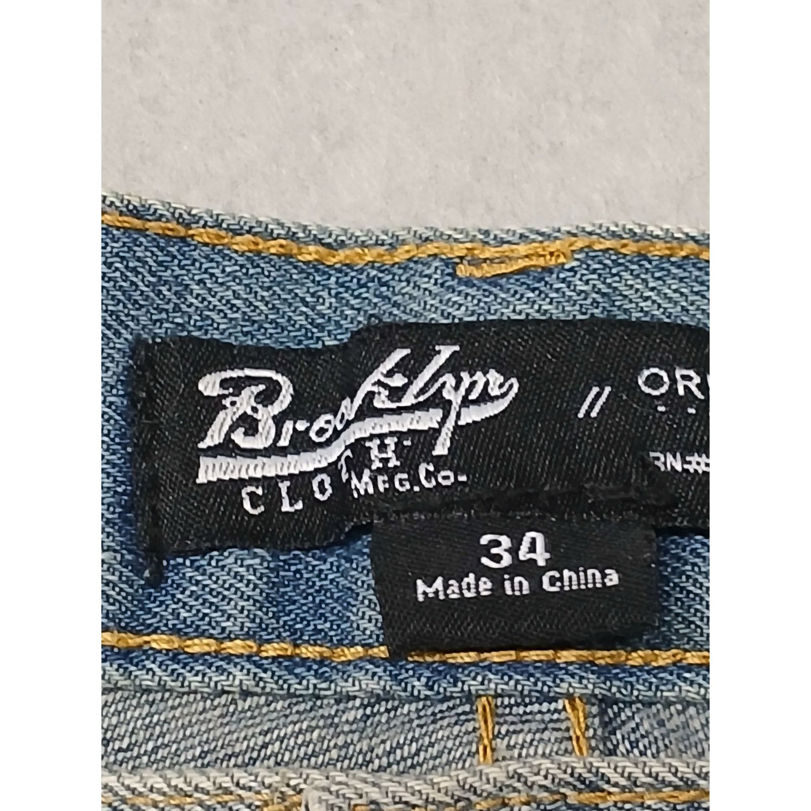 Brooklyn Cloth Brooklyn Cloth (34) Distressed Ripped Original Denim Jorts Size US 34 / EU 50 - 8 Thumbnail