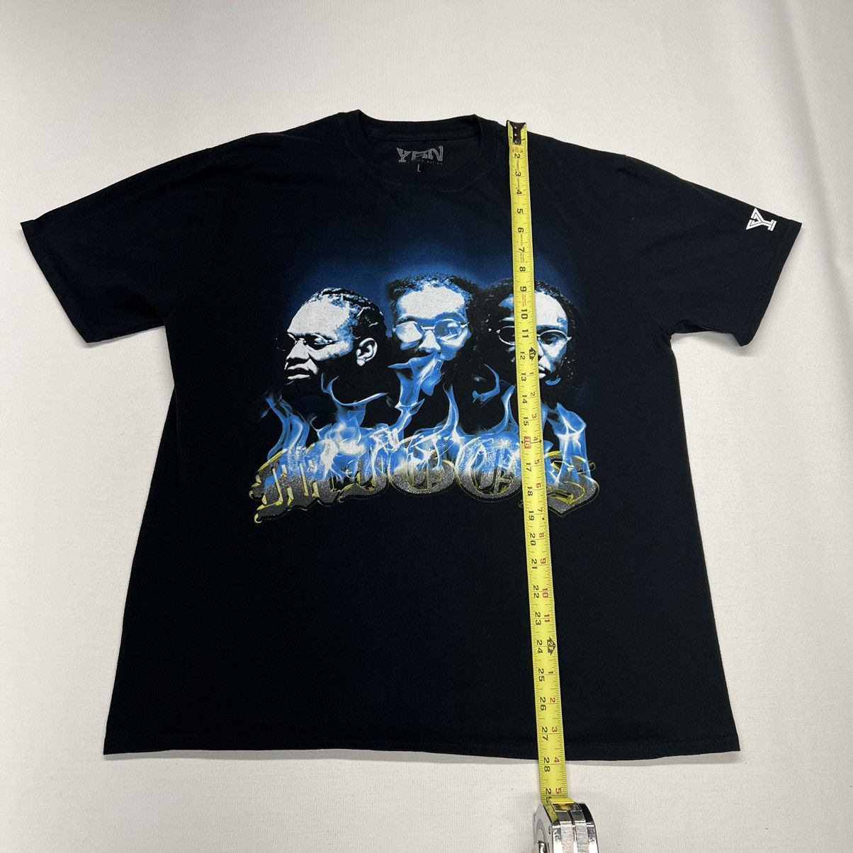 Rap Tees Migos Tee Shirt Black Rap YRN Takeoff Offset Hip Hop Graphic Size US L / EU 52-54 / 3 - 12 Thumbnail