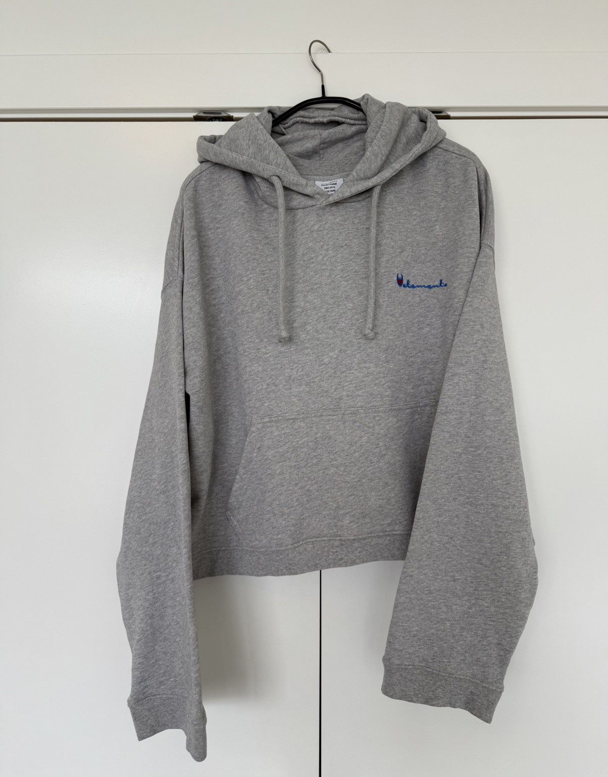 Vetements SS16 Gray Reversible Hoodie Size US M / EU 48-50 / 2 - 5 Thumbnail