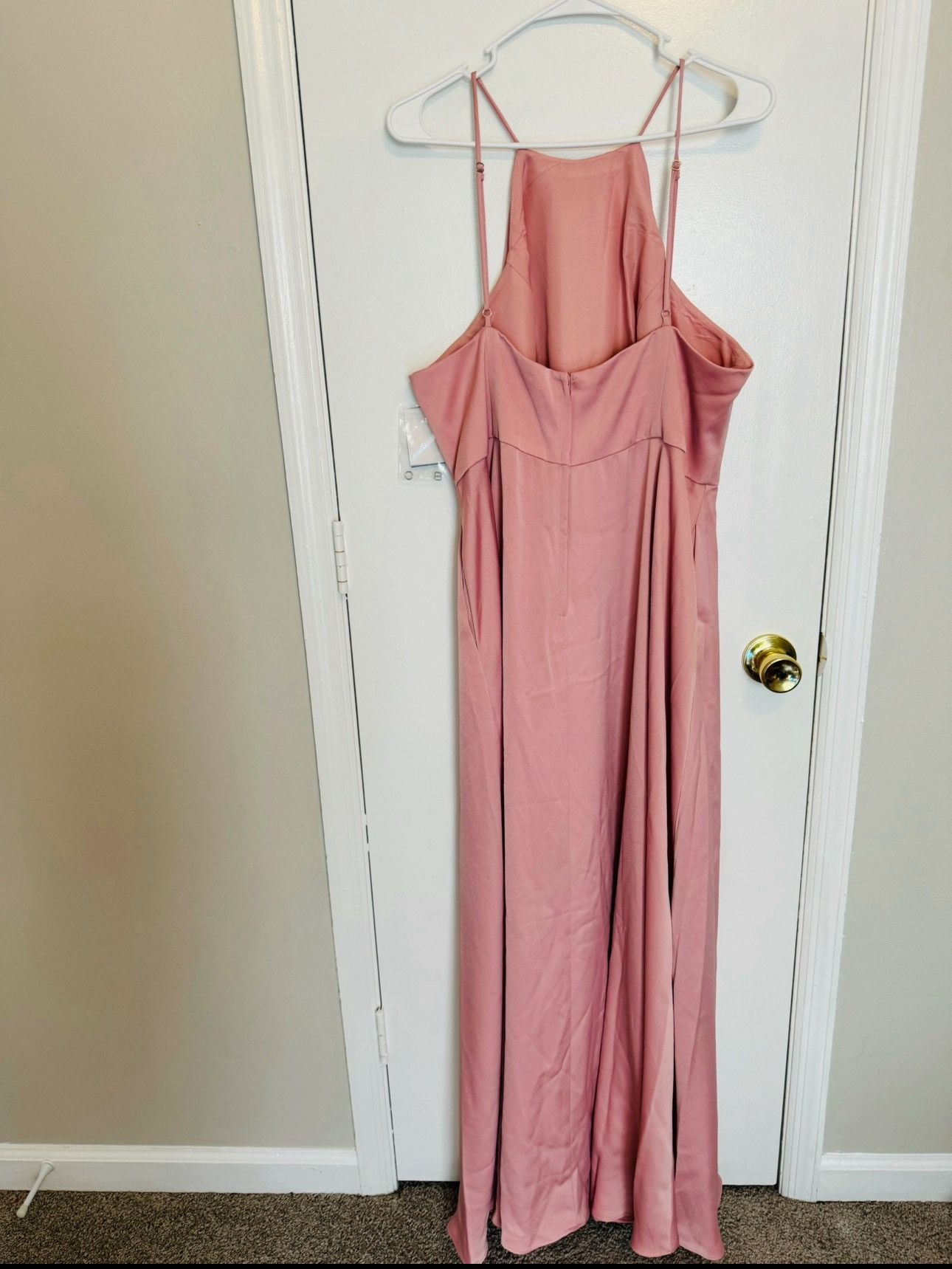 Other Celebrate DB Studio High Neck Chiffon Bridesmaid Dress Sz 20 Size 3XL / US 20-22 - 2 Thumbnail