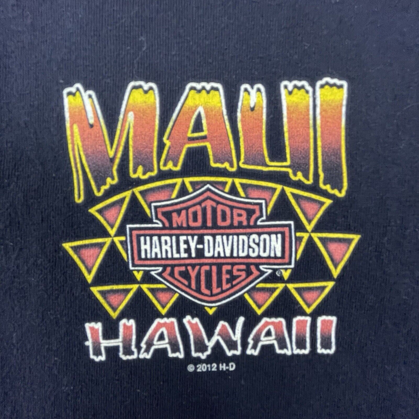 Harley Davidson Harley Davidson Shirt XL Skull Maui Hawaii Tiki Motorcycle Size US XL / EU 56 / 4 - 4 Thumbnail
