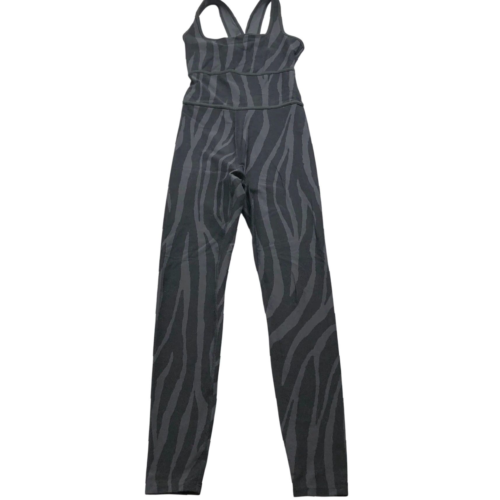 Diane von Furstenberg Diane von Furstenberg DVF Jumpsuit Women XXS Racerback Zebra Print Black Size 24" / US 00 / IT 34 - 5 Thumbnail