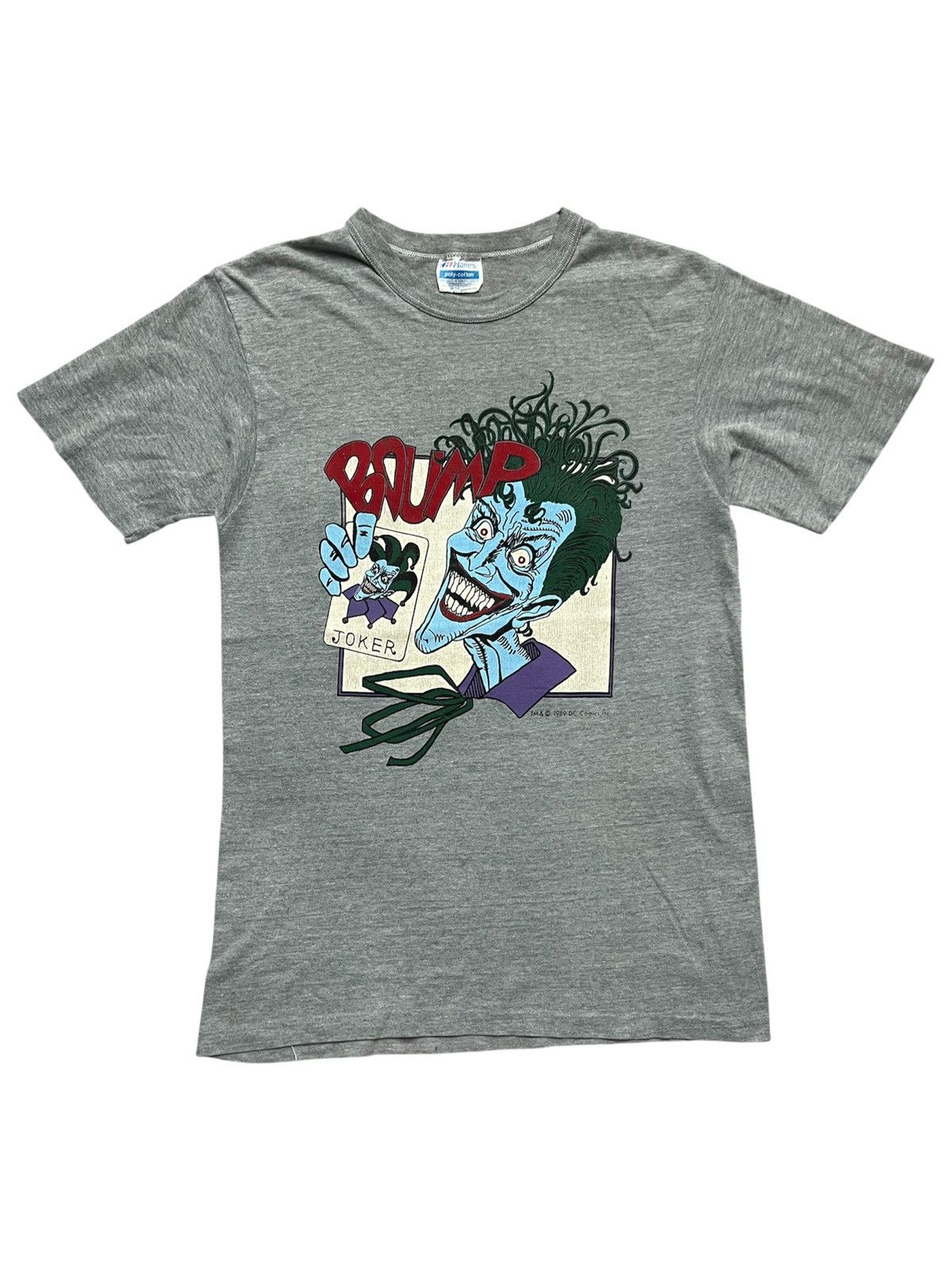 Vintage Vintage 1989 The Joker Batman Comics Single Stitch T-Shirt Size US S / EU 44-46 / 1 - 1 Thumbnail