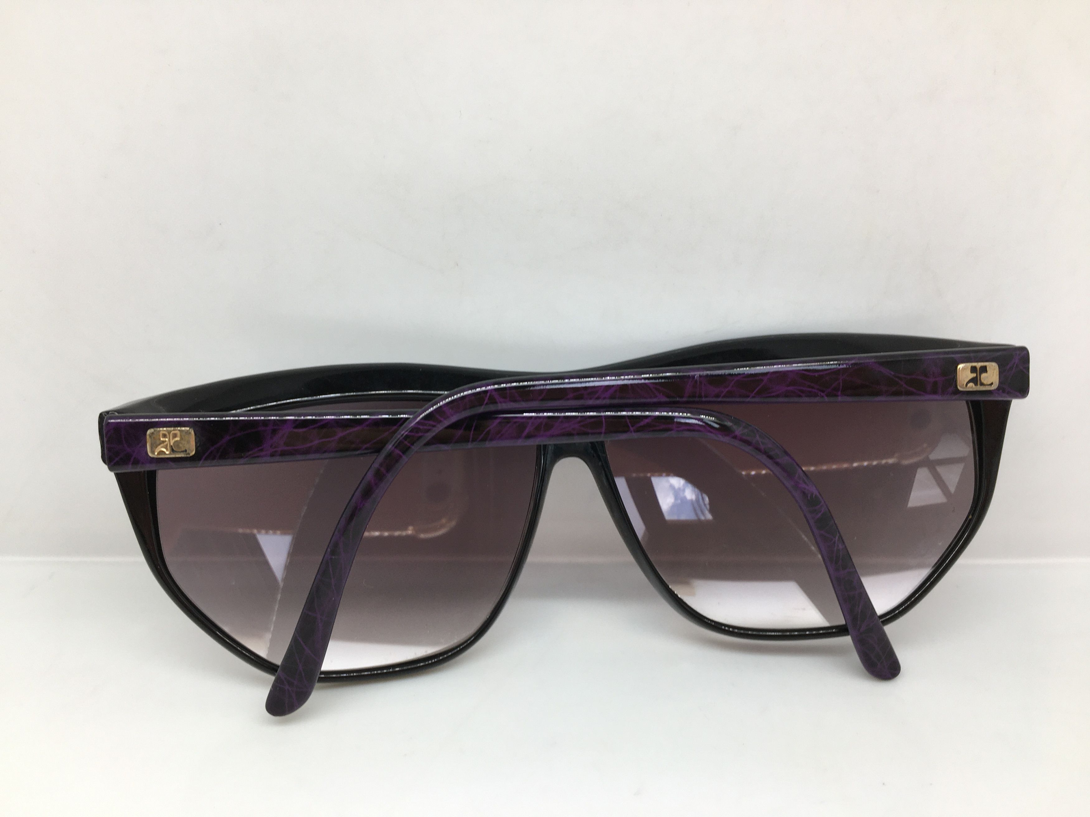 Courreges Vintage 70s Courreges Woman Oversize Sunglasses Size ONE SIZE - 7 Thumbnail