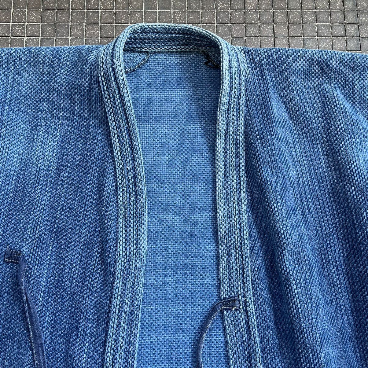 Indigo Vintage Japanese Sashiko Indigo Kendo Jacket Distressed Size US L / EU 52-54 / 3 - 3 Thumbnail
