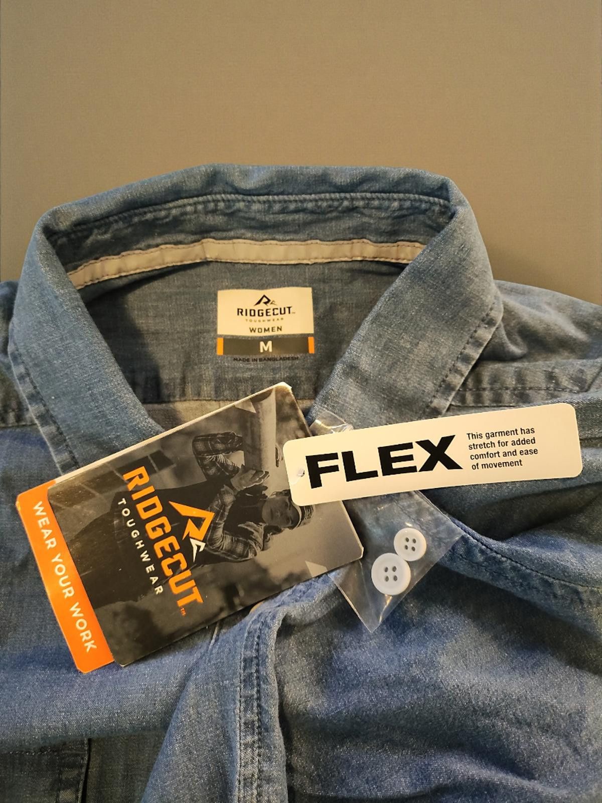 Other Ridgecut Touchwear Medium Jean Shirt Size M / US 6-8 / IT 42-44 - 7 Thumbnail