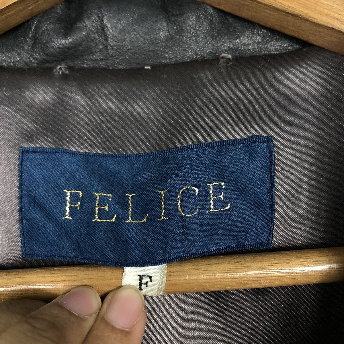 Japanese Brand 📌Vintage Soft Leather Biker Jacket Felice Issey Miyake Size US M / EU 48-50 / 2 - 18 Thumbnail