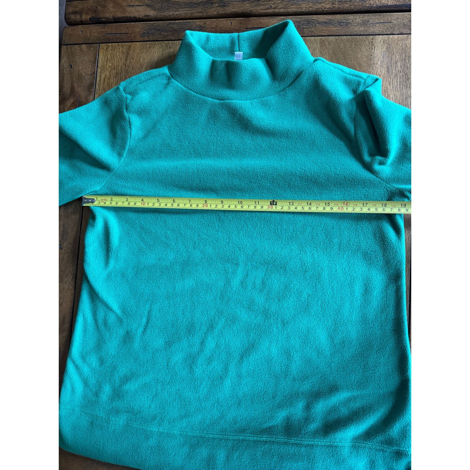 Talbots Talbots Green Fleece Mock Neck Pullover Womens Small Size S / US 4 / IT 40 - 5 Thumbnail