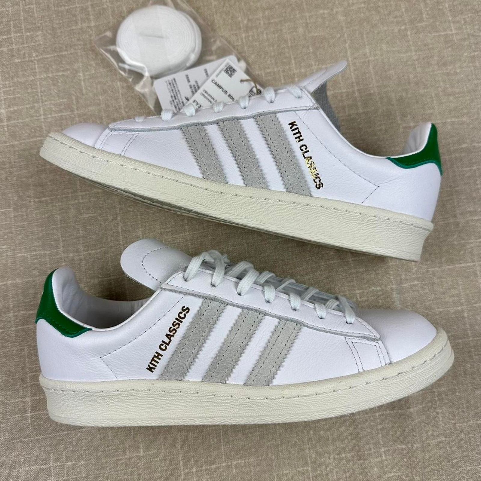 Kith Adidas Campus 80s Kith Green Size US 6.5 / IT 36.5 - 2 Thumbnail