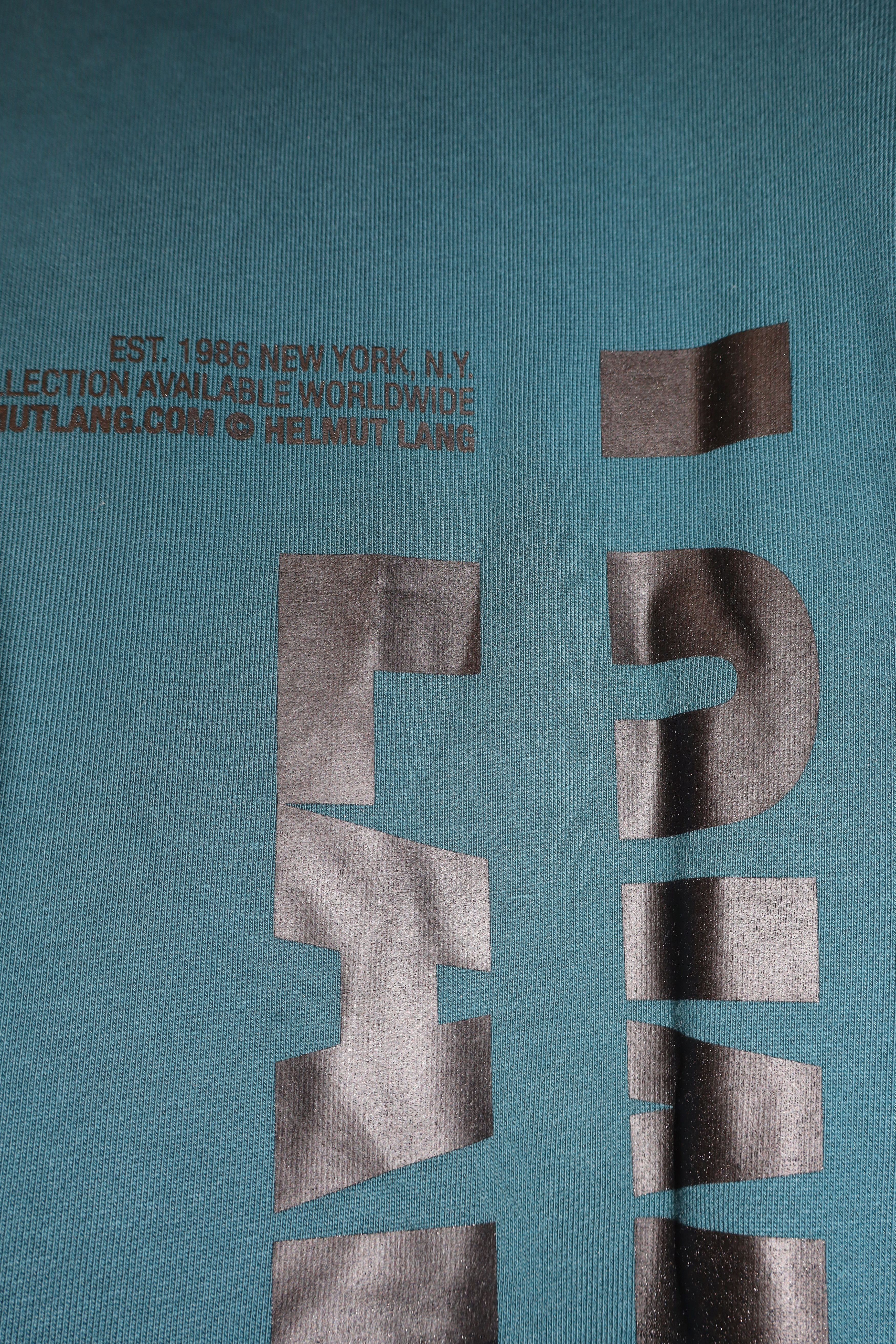 Helmut Lang Logo print hoodie Size US XL / EU 56 / 4 - 9 Thumbnail
