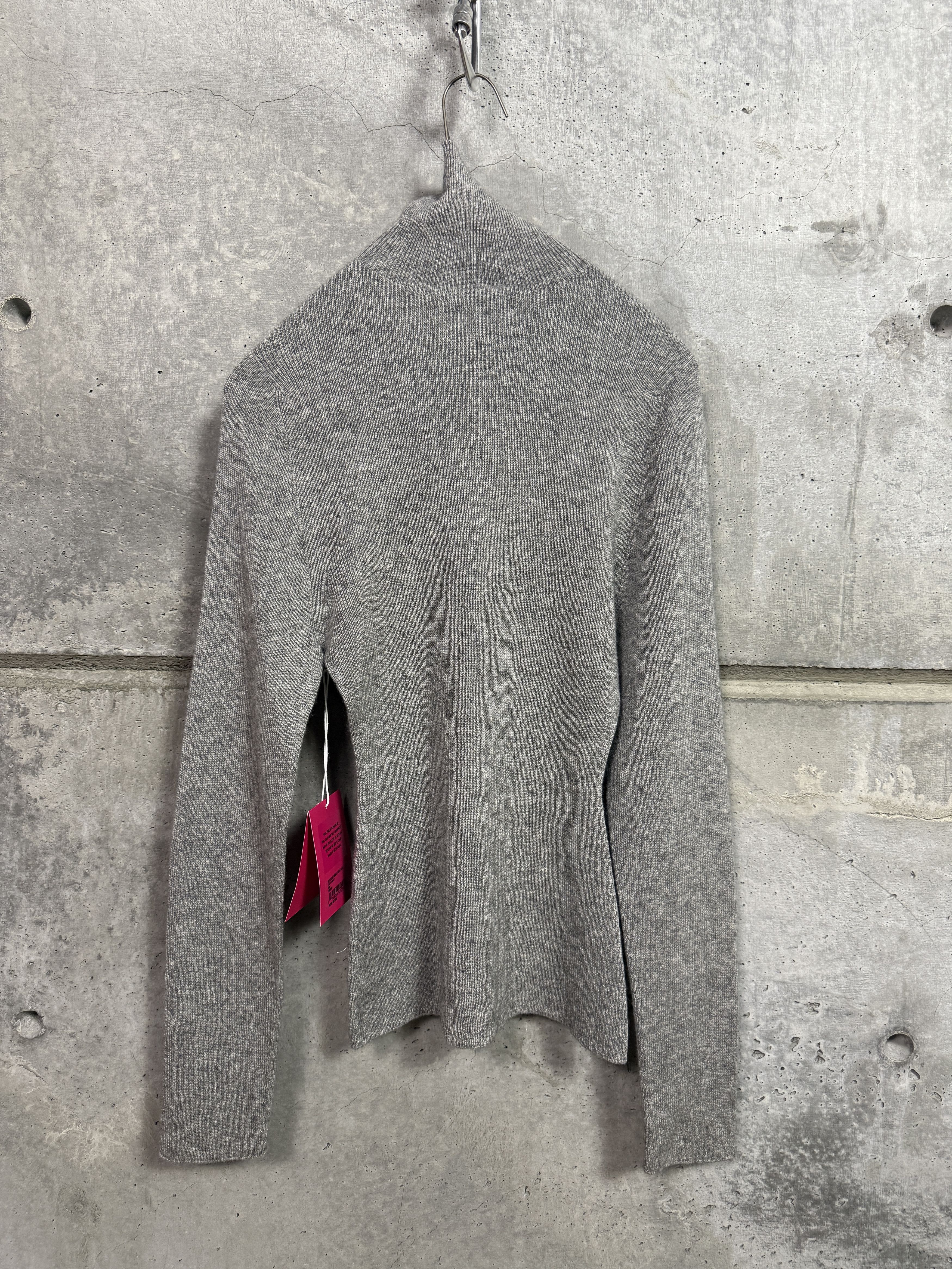 The Elder Statesman $650 The Elder Statesman Delicash Light Grey Turtleneck Size M / US 6-8 / IT 42-44 - 5 Thumbnail