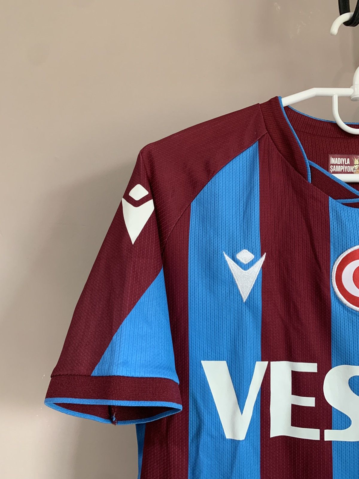 Macron Trabzonspor Home Football Shirt Macron Soccer Jersey Size S Size US S / EU 44-46 / 1 - 3 Thumbnail