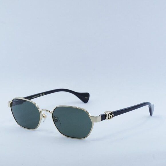 Gucci Gucci GG1593S 001 Sunglasses Endura Gold Oval Frame, Grey Size ONE SIZE - 2 Thumbnail