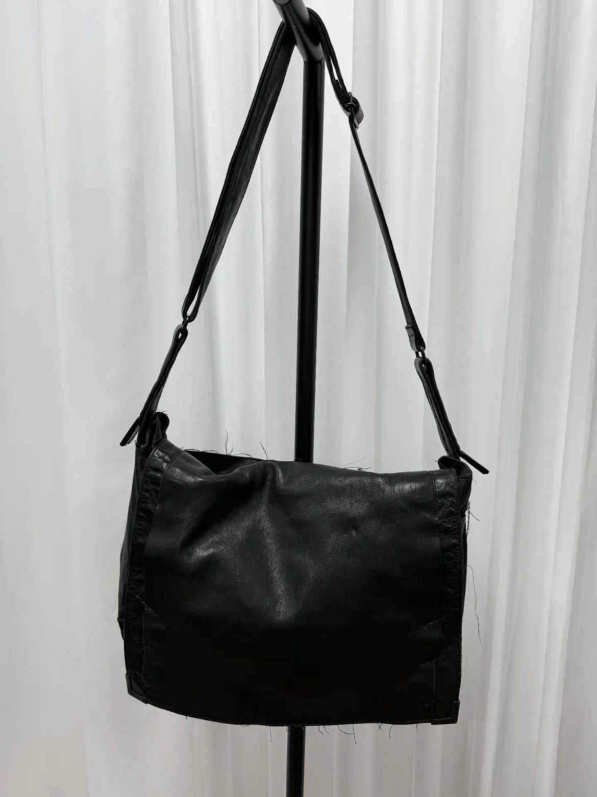 Yohji Yamamoto Yohji Yamamoto Y's Horse Leather Messager Bag-2507 Size ONE SIZE - 7 Thumbnail