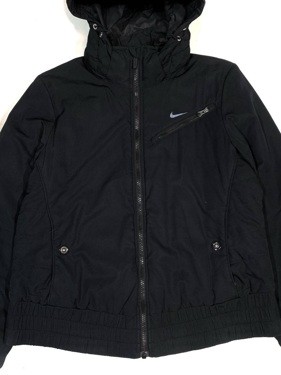 Nike × Vintage Nike Vintage Full Black Jacket Size M / US 6-8 / IT 42-44 - 6 Thumbnail