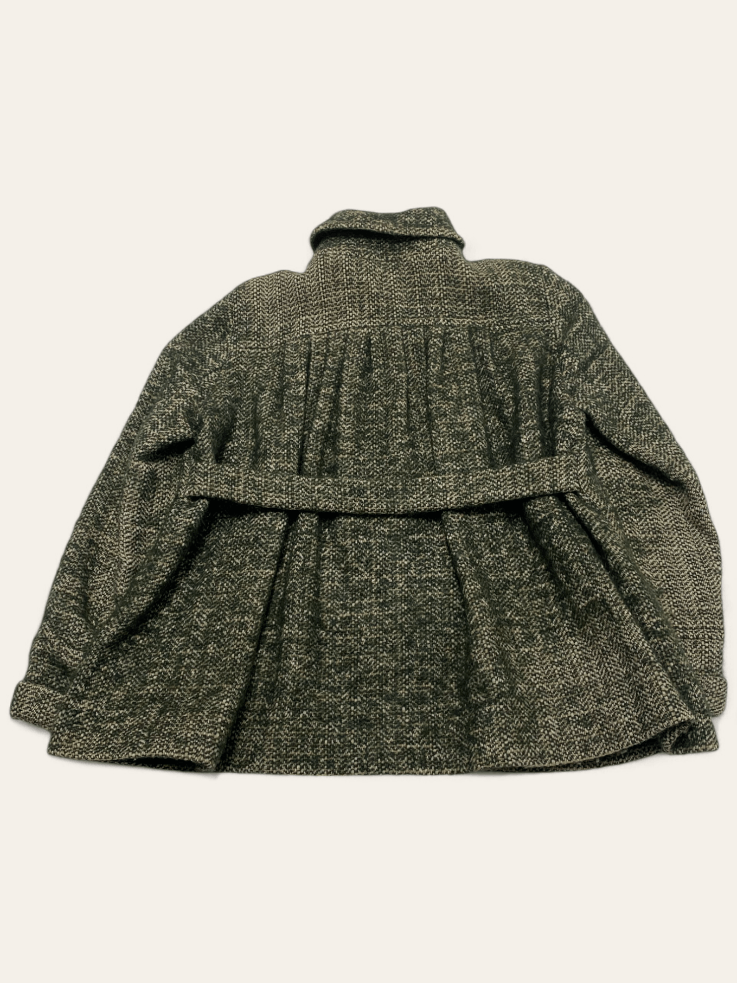Jigsaw 90s Vintage JIGSAW Wool Blazer Green Tweed Warm Comfy Size L / US 10 / IT 46 - 6 Thumbnail